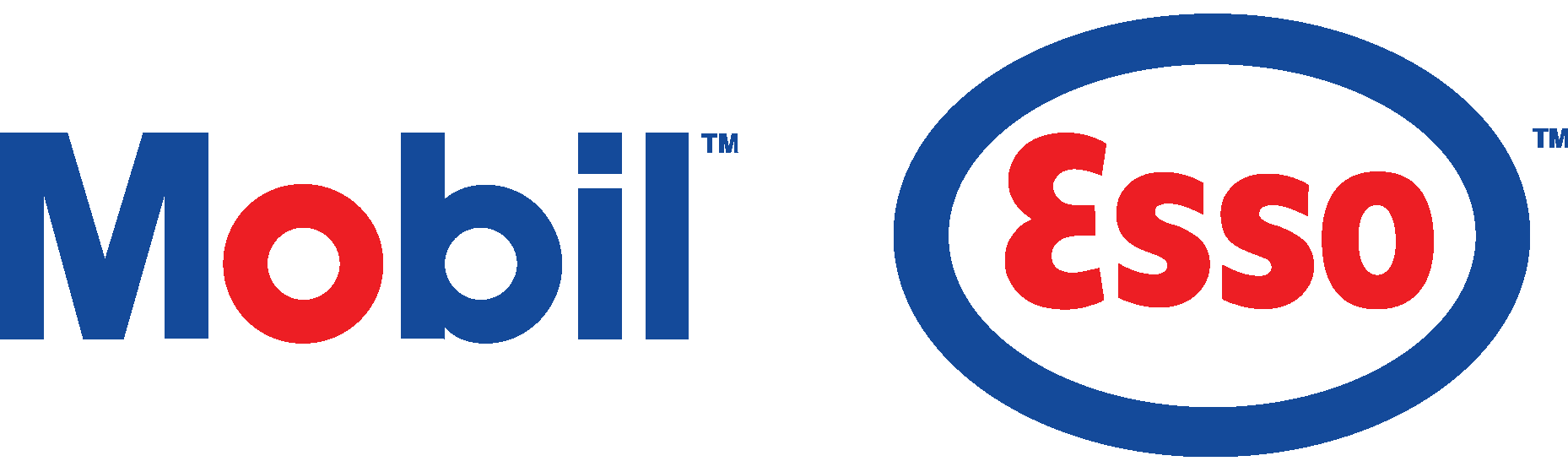 Mobil Esso Logo Vector Logo